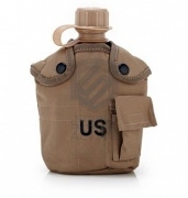 Фляга US 2 в 1  Brown