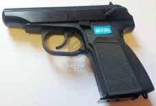 Пистолет пневм LA-007-BK 654K ПМ Макарова GBB  Black (WE)