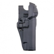 Кобура пластиковая  c жестким подвесом 1911 Black