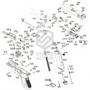 Резинка хоп-ап GLOCK 18 Part 36 (WE)