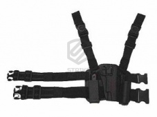 Кобура с платформой пластиковая Colt 1911 Black