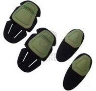 Комплект Наколенники+налокотники Upgrade Version Combat Uniform для вставки в одежду OD