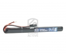 АКБ BlueMax 11.1V Lipo 1200mAh 20C slim AK stick 17x17x185mm АК-серия под крышку