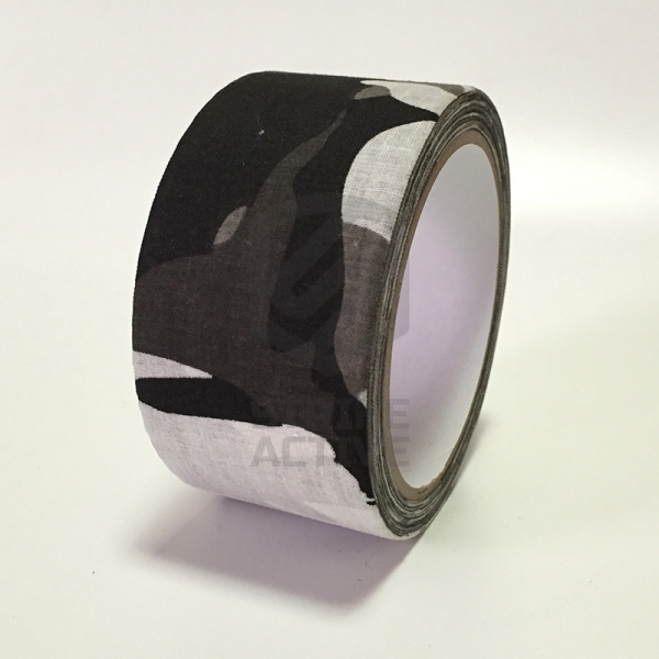 Лента маскировочная Black/White Camo шир.5см/дл.10м 