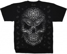 Футболка BANDANA SKULL  M (Liquid Blue)