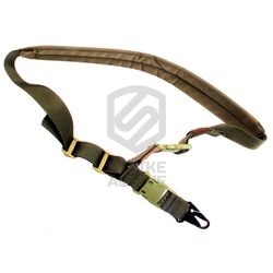 Ремень для ружья одноточечн.с фастексом д/сброса и мягк.плечо олива (WARTECH)