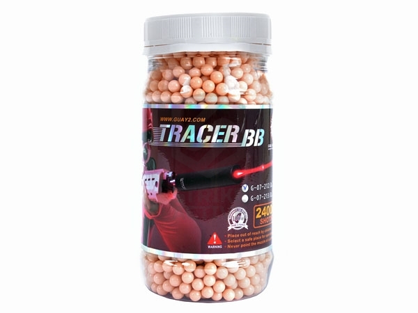 Шары для страйкбола Tracer 0,20g/ 2400 шт Red G&G