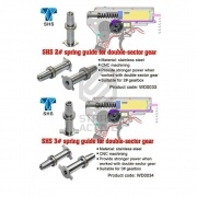 Втулка WD0033 направляющей пружины для работы с double-sector шестерней, 2ой гирбокс, CNC нерж (SHS)