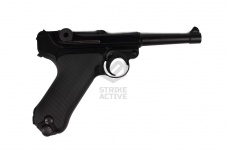 Пистолет пневм WE-P001 P08 - 4" металл  Black (WE)