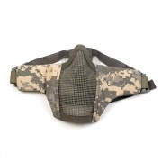 Маска на нижнюю часть лица, ткань+сетка ACU