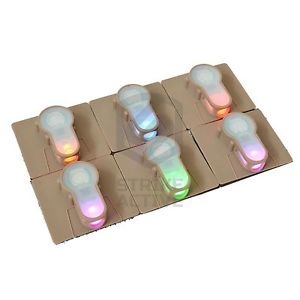 Сигнальный светодиодный маячок S-LITE Velcro Dark Earth Frame,Blue Light 