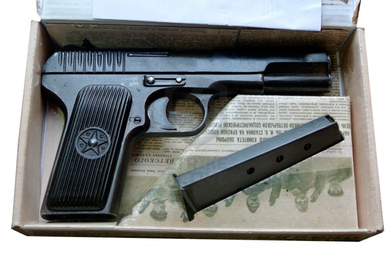 Оружие списанное (охолощенное), модель "ТТ 33-О" , кал. 7.62x25 Blank (Ellipso)