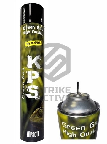 Газ Green Gaz 1000ml metall valve ( без силикона ) (KPS)