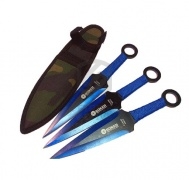 Нож метательный(черн стропа,кольцо) BOKER (ст 65Х13)Bk 3шт