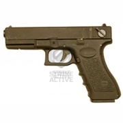 Пистолет эл/пневм CM030S Glock 18c MOSFET, зарядка через USB Tan (CYMA) 