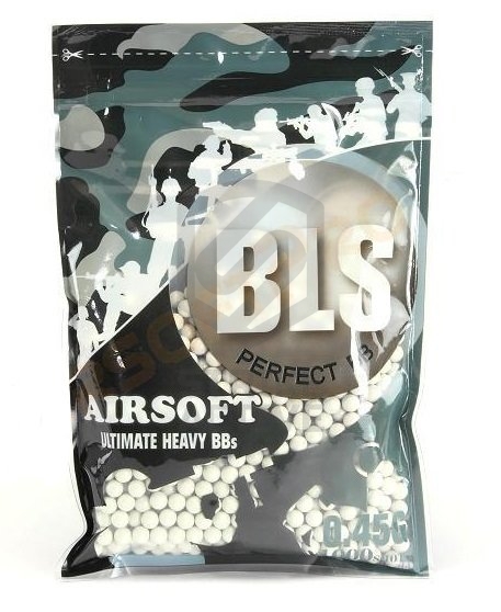 Шары для страйкбола 0,45g/1000шт White (BLS)