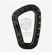 Карабин для крепления Outdoor Nylon D Type Black